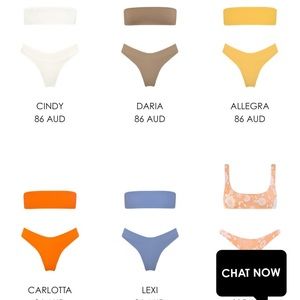 ISO Lexi, Cindy, or Allegra suits in XS or S